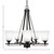 Uptowne Five Light Chandelier (325-DG-460)