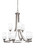 Toltec Lighting - 3409-BN-4061 - Nine Light Chandelier - Paramount - Brushed Nickel