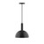 manufacturer_finish:Black|manufacturer_glass:12 inch Ray|light_source:Incandescent or LED equivalent|light_output:Unspecified|color_temperature:Unspecified|cri:Unspecified