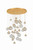 Corbett Lighting - 571-40-VGL - LED Chandelier - Istanbul - Vintage Gold Leaf