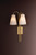 Limoges Two Light Wall Sconce (585-02-VB)