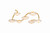 Corbett Lighting - 586-60-VGL - LED Semi Flush Mount - Kune - Vintage Gold Leaf