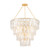 Hudson Valley - 1720-VGL - 21 Light Chandelier - Tappan - Vintage Gold Leaf