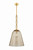 Hudson Valley - 2417-AGB - One Light Pendant - Bleecker - Aged Brass