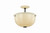 Hudson Valley - 3115-DB - One Light Semi Flush Mount - Nevins - Distressed Bronze
