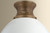 Bruceville One Light Flush Mount (4917-HB)