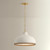 Southfields One Light Pendant (5317-AGB/CCP)