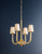 Calumet Four Light Chandelier (6844-AGB)
