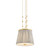 Hudson Valley - 8519-AGB - One Light Pendant - Valeria - Aged Brass