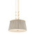 Hudson Valley - 8528-AGB - Three Light Pendant - Valeria - Aged Brass