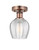 Innovations - 616-1F-AC-G462-6 - One Light Semi-Flush Mount - Edison - Antique Copper