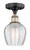 Innovations - 616-1F-BAB-G462-6 - One Light Semi-Flush Mount - Edison - Black Antique Brass