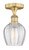 Innovations - 616-1F-BB-G462-6 - One Light Semi-Flush Mount - Edison - Brushed Brass