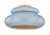 Mitzi - H1145501-AGB/CCC - One Light Semi Flush Mount - Pia - Aged Brass