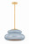 Mitzi - H1145701-AGB/CCC - One Light Pendant - Pia - Aged Brass