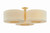 Mitzi - H1153609-AGB - Nine Light Flush Mount - Miller - Aged Brass