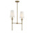 Trundle Two Light Linear Chandelier (V6-L1-5607-2-322)