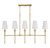 Trundle Five Light Linear Chandelier (V6-L1-5609-5-322)