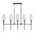 Trundle Five Light Linear Chandelier (V6-L1-5609-5-89)