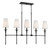 Trundle Five Light Linear Chandelier (V6-L1-5609-5-89)