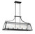 Lighting One E - V6-L1-6841-5-89 - Five Light Linear Chandelier - Elias - Matte Black