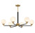 Dresden Six Light Chandelier (V6-L1-9606-6-143)