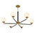 Dresden Six Light Chandelier (V6-L1-9606-6-143)