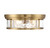Lighting One E - V6-L6-4906-4-322 - Four Light Flush Mount - Ashton - Warm Brass