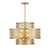 Lighting One E - V6-L7-6103-4-322 - Four Light Pendant - Mannheim - Warm Brass