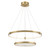 Lighting One E - V6-L7-7120-50-322 - LED Chandelier - Mayer - Warm Brass