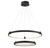 Lighting One E - V6-L7-7120-50-89 - LED Chandelier - Mayer - Matte Black