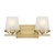 Lighting One E - V6-L8-5250-2-322 - Two Light Bathroom Vanity - Klein - Warm Brass