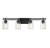 Lighting One E - V6-L8-6090-4-BK - Four Light Bathroom Vanity - Baxter - Matte Black