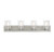 Lighting One E - V6-L8-7609-4-165 - Four Light Bathroom Vanity - Sheppard - Satin Nickel W/ Greywood