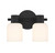 Lighting One E - V6-L8-9022-2-BK - Two Light Bathroom Vanity - Strand - Matte Black