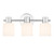 Lighting One E - V6-L8-9022-3-11 - Three Light Bathroom Vanity - Strand - Chrome