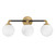 Dresden Three Light Bathroom Vanity (V6-L8-9604-3-143)