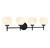 Hannah Four Light Bathroom Vanity (V6-L8-9621-4-BK)
