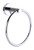 Canarm - BA103A07CH - Towel Ring - Cain - Stainless Steel And Diecast Aluminum
