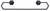 Atalee Towel Bar (BA109A24BK)
