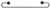 Atalee Towel Bar (BA109A36BK)