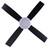 Aurova 52" Ceiling Fan (CF52AUR4BK)