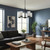 Britton Five Light Chandelier (ICH1234A05BK-FO)