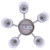 Britton Five Light Chandelier (ICH1234A05BN-FO)