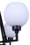 Nella Four Light Chandelier (ICH2257B04BK)