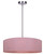 Canarm - ICH2267B03BNP22 - Three Light Chandelier - Evienne - Brushed Nickel And Pink