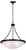 Canarm - ICH4118BK - Three Light Chandelier - Devon - Matte Black