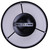 Devon Three Light Chandelier (ICH4118BK)