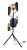 Canarm - IFL2280B67BKG - Six Light Floor Lamp - Zyric - Matte Black & Painted Gold