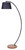 Elan One Light Floor Lamp (IFL2281B62BKW)